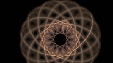 Fantezi kaotik renkli fraktal desen. Soyut Fraktal şekiller. 3D render resimde arka plan veya duvar kağıdı.