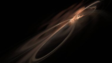 Fantezi kaotik renkli fraktal desen. Soyut Fraktal şekiller. 3D render resimde arka plan veya duvar kağıdı.