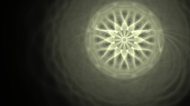 Fantezi kaotik renkli fraktal desen. Soyut Fraktal şekiller. 3D render resimde arka plan veya duvar kağıdı.