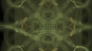 Fantezi kaotik renkli fraktal desen. Soyut Fraktal şekiller. 3D render resimde arka plan veya duvar kağıdı.