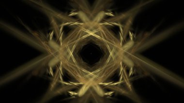 Fantezi kaotik renkli fraktal desen. Soyut Fraktal şekiller. 3D render resimde arka plan veya duvar kağıdı.