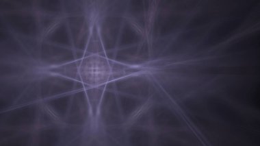 Fantezi kaotik renkli fraktal desen. Soyut Fraktal şekiller. 3D render resimde arka plan veya duvar kağıdı.