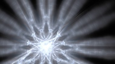 Fantezi kaotik renkli fraktal desen. Soyut Fraktal şekiller. 3D render resimde arka plan veya duvar kağıdı.