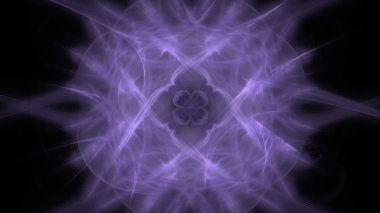 Fantezi kaotik renkli fraktal desen. Soyut Fraktal şekiller. 3D render resimde arka plan veya duvar kağıdı.