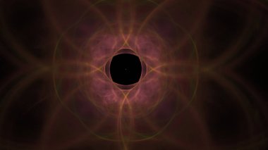 Fantezi kaotik renkli fraktal desen. Soyut Fraktal şekiller. 3D render resimde arka plan veya duvar kağıdı.