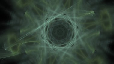 Fantezi kaotik renkli fraktal desen. Soyut Fraktal şekiller. 3D render resimde arka plan veya duvar kağıdı.