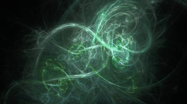 Fantezi kaotik renkli fraktal desen. Soyut Fraktal şekiller. 3D render resimde arka plan veya duvar kağıdı.