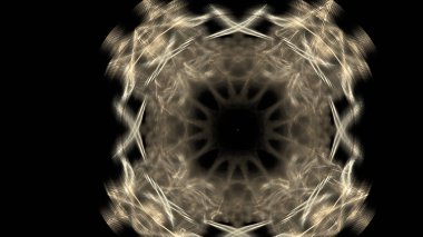 Fantezi kaotik renkli fraktal desen. Soyut Fraktal şekiller. 3D render resimde arka plan veya duvar kağıdı.