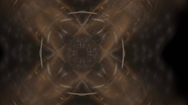 Fantezi kaotik renkli fraktal desen. Soyut Fraktal şekiller. 3D render resimde arka plan veya duvar kağıdı.