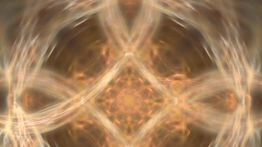 Fantezi kaotik renkli fraktal desen. Soyut Fraktal şekiller. 3D render resimde arka plan veya duvar kağıdı.