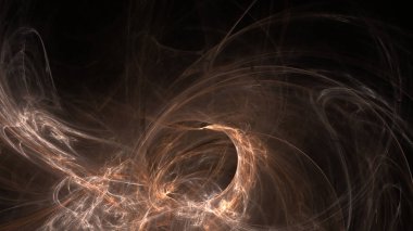 Fantezi kaotik renkli fraktal desen. Soyut Fraktal şekiller. 3D render resimde arka plan veya duvar kağıdı.