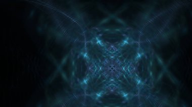 Fantezi kaotik renkli fraktal desen. Soyut Fraktal şekiller. 3D render resimde arka plan veya duvar kağıdı.