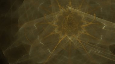 Fantezi kaotik renkli fraktal desen. Soyut Fraktal şekiller. 3D render resimde arka plan veya duvar kağıdı.