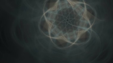 Fantezi kaotik renkli fraktal desen. Soyut Fraktal şekiller. 3D render resimde arka plan veya duvar kağıdı.