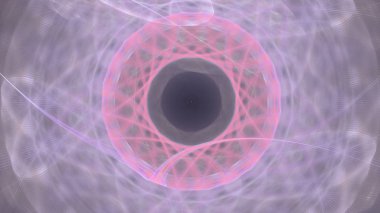 Fantezi kaotik renkli fraktal desen. Soyut Fraktal şekiller. 3D render resimde arka plan veya duvar kağıdı.