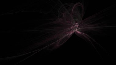 Fantezi kaotik renkli fraktal desen. Soyut Fraktal şekiller. 3D render resimde arka plan veya duvar kağıdı.