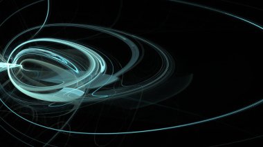 Fantezi kaotik renkli fraktal desen. Soyut Fraktal şekiller. 3D render resimde arka plan veya duvar kağıdı.