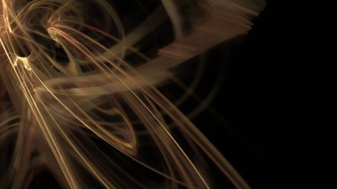 Fantezi kaotik renkli fraktal desen. Soyut Fraktal şekiller. 3D render resimde arka plan veya duvar kağıdı.