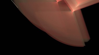 Fantezi kaotik renkli fraktal desen. Soyut Fraktal şekiller. 3D render resimde arka plan veya duvar kağıdı.