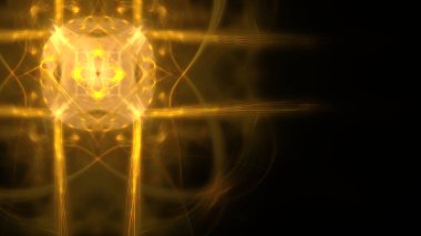 Fantezi kaotik renkli fraktal desen. Soyut Fraktal şekiller. 3D render resimde arka plan veya duvar kağıdı.