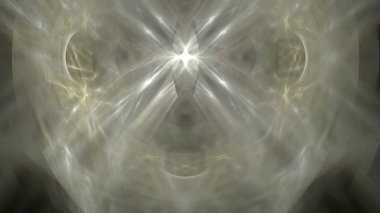 Fantezi kaotik renkli fraktal desen. Soyut Fraktal şekiller. 3D render resimde arka plan veya duvar kağıdı.