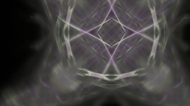 Fantezi kaotik renkli fraktal desen. Soyut Fraktal şekiller. 3D render resimde arka plan veya duvar kağıdı.