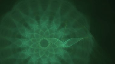 Fantezi kaotik renkli fraktal desen. Soyut Fraktal şekiller. 3D render resimde arka plan veya duvar kağıdı.