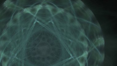 Fantezi kaotik renkli fraktal desen. Soyut Fraktal şekiller. 3D render resimde arka plan veya duvar kağıdı.