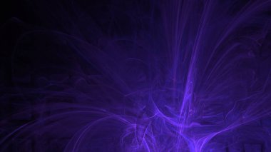 Fantezi kaotik renkli fraktal desen. Soyut Fraktal şekiller. 3D render resimde arka plan veya duvar kağıdı.