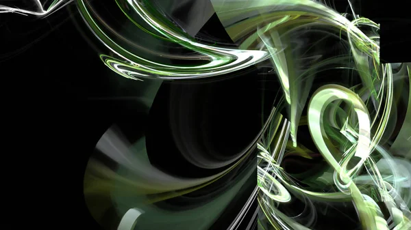 Fantezi kaotik renkli fraktal desen. Soyut Fraktal şekiller. 3D render resimde arka plan veya duvar kağıdı.