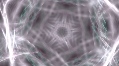 Fantezi kaotik renkli fraktal desen. Soyut Fraktal şekiller. 3D render resimde arka plan veya duvar kağıdı.