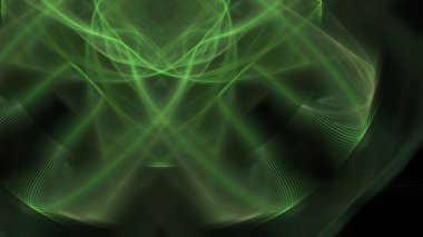 Fantezi kaotik renkli fraktal desen. Soyut Fraktal şekiller. 3D render resimde arka plan veya duvar kağıdı.