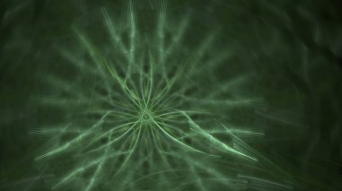 Fantezi kaotik renkli fraktal desen. Soyut Fraktal şekiller. 3D render resimde arka plan veya duvar kağıdı.