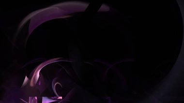 Fantezi kaotik renkli fraktal desen. Soyut Fraktal şekiller. 3D render resimde arka plan veya duvar kağıdı.