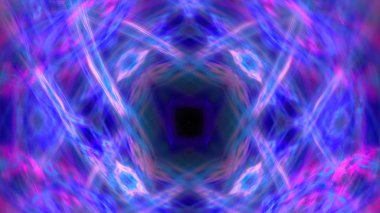 Fantezi kaotik renkli fraktal desen. Soyut Fraktal şekiller. 3D render resimde arka plan veya duvar kağıdı.