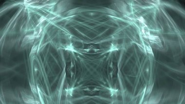 Fantezi kaotik renkli fraktal desen. Soyut Fraktal şekiller. 3D render resimde arka plan veya duvar kağıdı.