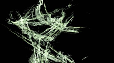 Fantezi kaotik renkli fraktal desen. Soyut Fraktal şekiller. 3D render resimde arka plan veya duvar kağıdı.