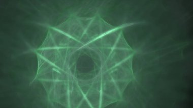 Fantezi kaotik renkli fraktal desen. Soyut Fraktal şekiller. 3D render resimde arka plan veya duvar kağıdı.