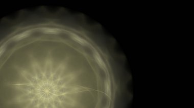 Fantezi kaotik renkli fraktal desen. Soyut Fraktal şekiller. 3D render resimde arka plan veya duvar kağıdı.