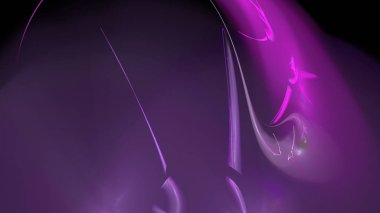 Fantezi kaotik renkli fraktal desen. Soyut Fraktal şekiller. 3D render resimde arka plan veya duvar kağıdı.