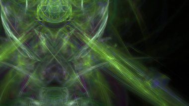 Fantezi kaotik renkli fraktal desen. Soyut Fraktal şekiller. 3D render resimde arka plan veya duvar kağıdı.