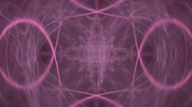 Fantezi kaotik renkli fraktal desen. Soyut Fraktal şekiller. 3D render resimde arka plan veya duvar kağıdı.