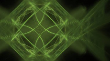 Fantezi kaotik renkli fraktal desen. Soyut Fraktal şekiller. 3D render resimde arka plan veya duvar kağıdı.