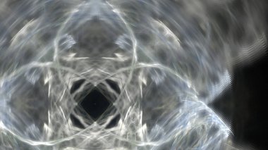 Fantezi kaotik renkli fraktal desen. Soyut Fraktal şekiller. 3D render resimde arka plan veya duvar kağıdı.