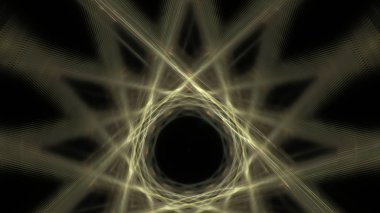 Fantezi kaotik renkli fraktal desen. Soyut Fraktal şekiller. 3D render resimde arka plan veya duvar kağıdı.