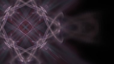 Fantezi kaotik renkli fraktal desen. Soyut Fraktal şekiller. 3D render resimde arka plan veya duvar kağıdı.