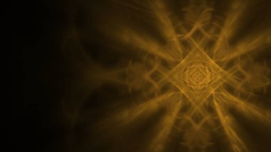 Fantezi kaotik renkli fraktal desen. Soyut Fraktal şekiller. 3D render resimde arka plan veya duvar kağıdı.