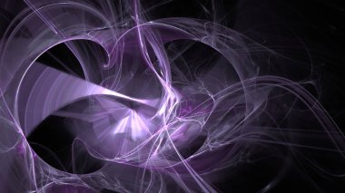 Fantezi kaotik renkli fraktal desen. Soyut Fraktal şekiller. 3D render resimde arka plan veya duvar kağıdı.