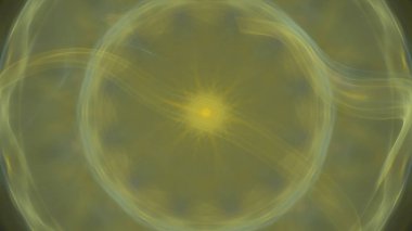 Fantezi kaotik renkli fraktal desen. Soyut Fraktal şekiller. 3D render resimde arka plan veya duvar kağıdı.