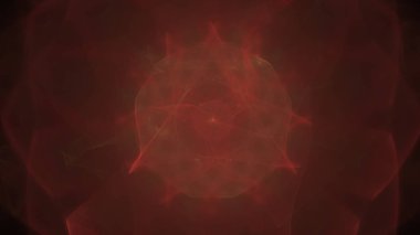 Fantezi kaotik renkli fraktal desen. Soyut Fraktal şekiller. 3D render resimde arka plan veya duvar kağıdı.